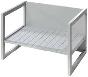 Сива детска пейка Country Style – Roba