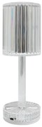 LED презареждаема сензорна настолна лампа SIMPLE LED/1W/5V 2400 mAh 3000-6000K прозрачна