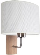 Spot-Light 2017400111557 - Настенна лампа MERCEDES 1xE27/25W/230V дъб