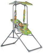 МОНИ Градинска люлка със сенник FUNNY ЗЕЛЕНА