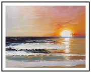 Картина 40x50 cm Sunset on the Beach – knor