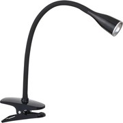 Rabalux 4197 - LED настолна лампа с щипка JEFF LED/4,5W/230V черна
