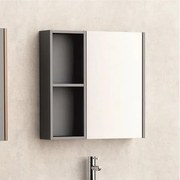 Огледален PVC шкаф ICMC 6014-60MG, Inter Ceramic, 60x14x60см