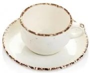 Gural Porselen - Порцеланова чаша с чинийка 230мл SIDE (NBNEO02CT58KH)