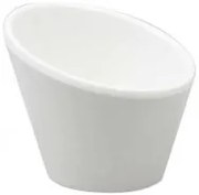 Horecano - Меламинова купа скосена бяла VELOCITY ф6 см 7х7х6см (207325IV)