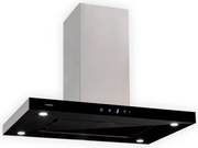 Klarstein Valeria, островен абсорбатор, 90 cm, изсмукваща сила 650 m³/h, сензор, LED, стъкло, неръждаема стомана