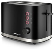 Niceboy ION Cruncher C3 - Тостер с два отвора и печка 870W/230V черен