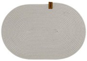 Horecano - Плетена подложка за хранене овал 32x44см бежова (HC-24716) (YUV.109-B)