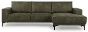 Зелен ъглов диван (десен ъгъл) Copenhagen - Scandic