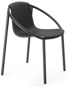 Черен трапезен стол Ringo - Umbra