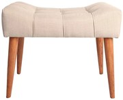 Табуретка LUMI 40x58 см кремава