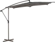 Градински чадър със странична стойка Hesperide Manoa, 2.5x2.5 m - Кафе