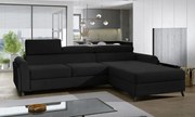 Ъглов диван Marietta-Black-Right