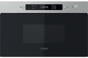 Микровълнова фурна за вграждане Whirlpool MBNA900X, 22 л, 750 W, Бързо размразяване, Осветление, Дигитален контрол, Сребрист