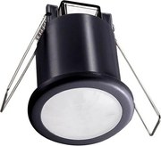 Сензор за движение за вграждане PIR 360° 400W/230V черен