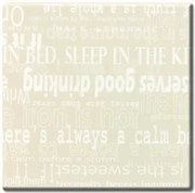 San Valente - Плот Светли надписи 7533 - 140 х 80 см