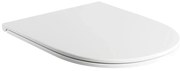 OMNIRES OTTAWASPDEBP - Тоалетна седалка SoftClose OTTAWA, бял гланц