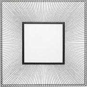 Арт.85116 Oгледало Dimension Square Black