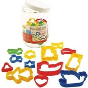 Bigjigs - Буркан с 24 различни формички за сладки