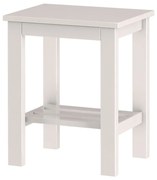 Бяло нощно шкафче Trento - Støraa