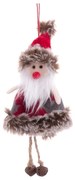 Текстилна коледна украса Santa – Casa Selección