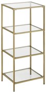 Етажерка GLASY в златисто