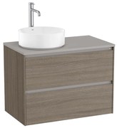 Мебел за умивалник върху плот с две чекмеджета A851729511, 79.4x45.7x58.3см