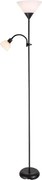 Brilagi - Подова лампа ARIANA 1xE27/100W/230V + 1xE14/25W черна