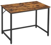 Писателско бюро SOLEA кафяво/черно