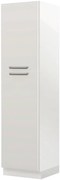 Висок подов шкаф Modena K23-60-2KF-White glossy - Gray light