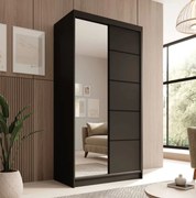 Гардероб Flux 100 плъзгащ се-Мауро