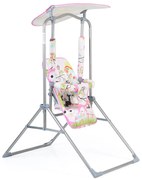 МОНИ Градинска люлка със сенник FUNNY РОЗОВА