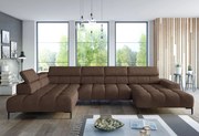 Ъглов диван Pallase plus-Left-Brown