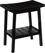 Табуретка за съхранение 5five Bambou - Черен