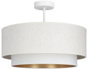 Плафон NATIA 1xE27/60W/230V бял