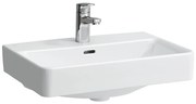 LAUFEN H8189580001041 - Мивка PRO за плот или стенен монтаж, 55 x 38 см, керамика/бяла