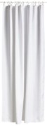 Бяла завеса за душ Lux - Zone