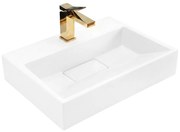 Умивалник МРАМОРЕН КОМПОЗИТ Rea GOYA 50CM