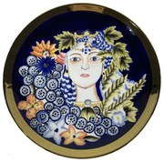 Украса за център на маса DKD Home Decor Порцелан (42 x 42 x 4 cm)