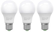 К-кт 3x LED Крушка ECOLINE A60 E27/10W/230V 4000K - Brilagi