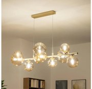 Brilagi - LED Пендел MILLA 10xG9/3W/230V златист