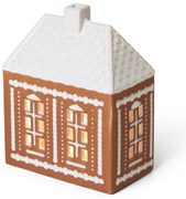 Керамичен свещник за чаена свещ Gingerbread Lighthouse – Kähler Design