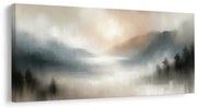 Картина на платно – Тиха долина в мъгла