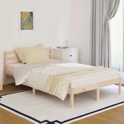 810425 vidaXL Рамка за легло, бор масив, 120х200 см