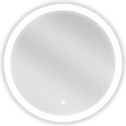 Mexen Oro осветено кръгло огледало за баня, 60 см, LED 6000K, анти-пара