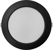 LED Лампа за окачен таван CIRCLE LED/18W/230V 4000K Ø 22 см черен
