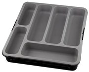 Horecano - Пластмасов разпределител за прибори, разтегателен, антрацит/сиво HOME-(G-87-AG)