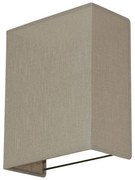 Аплик РИЦ, абажур Камелот Пепел, 1xE27