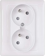 Двоен контакт за дома FRENCH 250V/16A