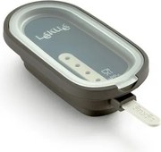 Комплект от 4 форми за сладолед на клечка Lekue 1009044, 350 мл, -20°C / +100°C, Капачета, Сив